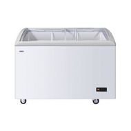 HAIERตู้แช่ไอศครีมกระจกโค้ง 9.2 คิว (สีขาว) รุ่น SD-332DP