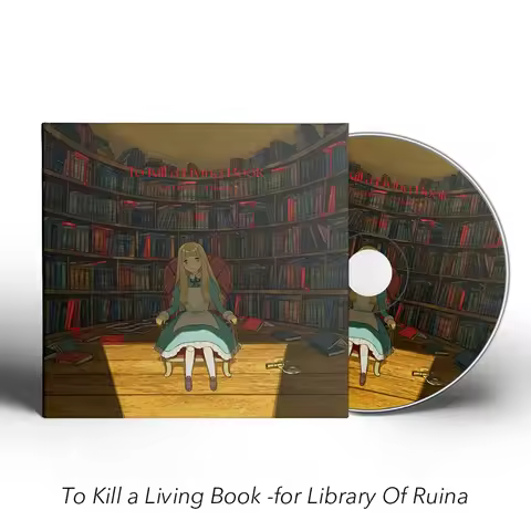 Game Library Of Ruina Mili Music CD To Kill a Living Book OST Album Music Record Cosplay Walkman Car