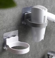 日本暢銷 - 無痕風筒架 電線掛 免打孔浴室無痕置物架掛壁式電吹風收納架風筒架子Dyson 風筒