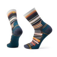 SMARTWOOL Hike Light Cushion Panorama Crew - Charcoal