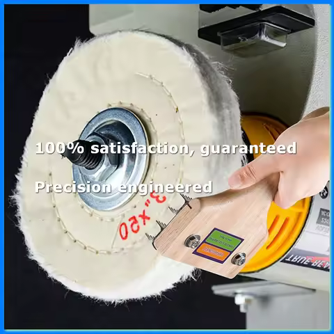 One-Handed 7-3/4 Inch Polishing Wheel Rake for Removing Residual Compounds and Metal From Buffing Wh