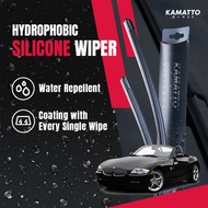 Kamatto Wiper BMW Z4 E85/E86 (2002-2008) Hydrophobic Silicone Windshield Wiper Water Repelling Coati