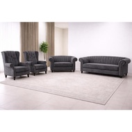 Chesterfield Sofa Baldu 2 Seater 3 Seater 2 Wing Chair Kerusi Baldu