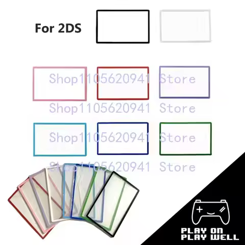 DDD 1Pcs Colorful Plastic Upper LCD cover Top Screen For Nintendo 2DS