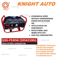 QUASA Q3G-P330W 3kVA PETROL GENERATOR