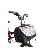 TWTOPSE Brompton Folding Bike Union Jack Messenger S Bag for Brompton, 15L Shoulder