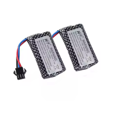 2PCS 7.4V 500mAh Li-ion Battery For JJRC C8812 C8815 1/10 RC Car Spare Parts Replacement Battery