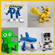 GUSTAVA  Printed Figure, 67 Brainrot Figure Imaginative Miniature Craft Decoration, Creative Horror 