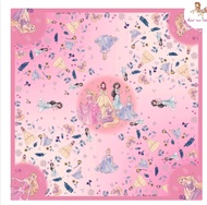 🇹🇭泰國Kiss Me Doll × Disney Princess 公主圖案款 優質絲巾/圍巾/披肩Scarf (附送布袋和送禮紙袋)