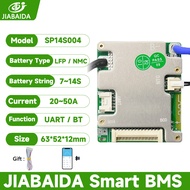 JBD BMS Smart Bluetooth Lifepo4 Li-ion 7S 8S 10S 11S 12S 13S 14S 20A 30A 24V 36V 48V BMS Balance
