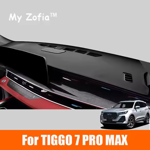 For Chery Tiggo 7 Pro Max 2024 2025 Car Dashboard Cover Mat Sun Shade Pad Instrument Panel Carpet An
