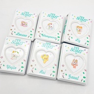 Taiwan Shipment/IVE [3rd Fan Concert: IVE SCOUT] Summer Homemade Cartoon Photocard Storage Card Book
