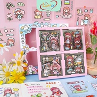 100 Sheets (500+ Pcs) Cute Sticker Set For Diary Book Stiker Buku Cantik Comel Decoration Stickers