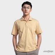 GALLOP : COTTON POLO SHIRTS เสื้อโปโลผ้า Cotton รุ่น GP9064 สี Butter - บัตเตอร์ / ราคาปรกติ 1490.-