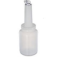 Carlisle FoodService Products Stor N' Pour Plastic Bottle Spouts, Pour Spouts, Bar Supplies with Com