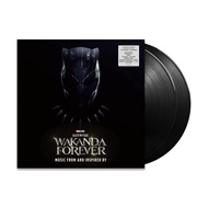 [ ออก E-Tax ได้ ] แผ่นเสียง Black Panther Wakanda Forever (OST) Soundtrack ใหม่ ซีล Black Panther Wa