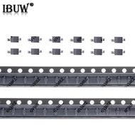 100PCS SMD Diodes Assortment 1N4007, 1N4148W, 1N5819W, MBR0520LT1G, MBR0530W Surface Mount Diodes