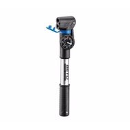 VAUKO :BETO-CLD-033ag Bicycle Pump Aluminum Body Large Gay Easy To See Automatic Head 2 Holes 100psi