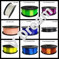 (Local Store) TPU 98A 3D Printer Filament 1KG 1.75mm