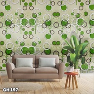 COD-wallpaper dinding termurah motif Polkadot/Wallpaper Sticker Dinding Paket 5 Roll/wallpaper dindi