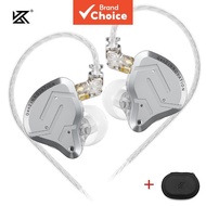 KZ ZSN Pro 2  1BA+1DD ,HIFI,,KZ  Pemacu Hibrid 1BA+1DD, Fon Telinga Logam, Bass HIFI, Sesuai untuk P