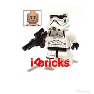 Lego starwars 75078 parts out stormmtrooper frown face