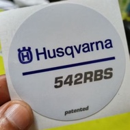 Sticker Starter Husqvarna 542RBS Professional