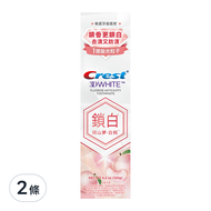 Crest 香氛鎖白牙膏 岡山夢白桃  120g  2條