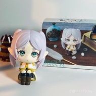 Desktop Chassis Anime Burial Send Beautiful Girl Sitting Posture Figure Ornaments Lotus Big Head Lot