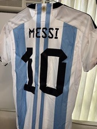 阿根廷 Messi 10號 2022 世界盃 Adidas 球衣 S碼