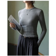 Women's figure-hugging big size stretch t-shirt DT3