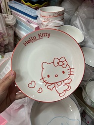 Hello Kitty Ceramic Plate 8 inches