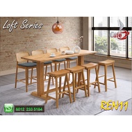 Island Table Modern Simple Dinner Table Rectangular Dining Table ,Island Chair, Island Stool - Klang