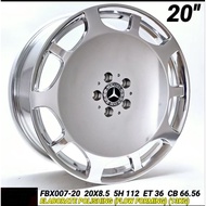 新 NEW SPORT RIM 20 INCH 5X112PCD MERCEDES BENZ RM4880 4PC RIM (KENA BELI 2KALI 1PAY 2PC 1BOX POS)需要结