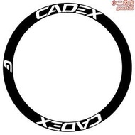 公路車CADEX碳圈車圈輪組貼紙競速貼花自行車刀圈改色貼防水裝飾