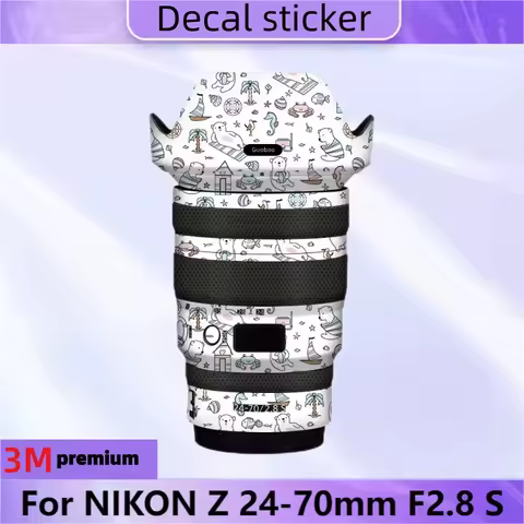 For NIKON Z 24-70mm F2.8 S Lens Sticker Protective Skin Decal Film Anti-Scratch Protector Coat Z24-7