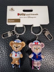 Hong Kong Disneyland Duffy and Shellie May 指甲鉗鎖匙扣一對