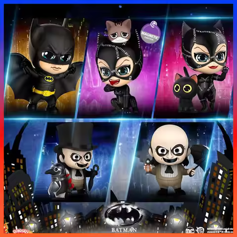 HotToys COSB718 COSB714 COSB715 COSB716 COSB717 Mini Cosbaby Bat boy Penguin For Fans Collection Bir