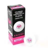 Butterfly Table Tennis Ball 3Star 40+ CLEARNACE STOCKS**