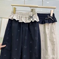 TTJ Girls Summer Thin Quick-Drying Pants 2026 New Style Children's Western Style Slimmer Look Flower