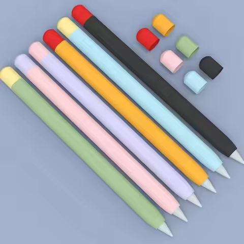 Soft Silicone Cover For Apple Pencil 1 2 Cover Stylus Pen Protective Sleeve Case For Apple Pencil 1s