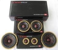 PROMO- SPEAKER SCANSPEAK GOLD SERIES 3 WAY SOUND QUALITY DENMARK