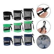 [lzdjlmy1zs] Golf Ball Bag Portable Drawstring Net Bag Mesh Nylon Golf Ball Storage Bag
