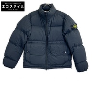 Stone Island 4100125 海軍藍 Lip-Stop 尼龍羽絨服，S 碼 [二手]