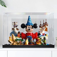 Acrylic Display Box Suitable for Lego 21352 Disney Magic World Figure Storage Box Transparent Anti-d