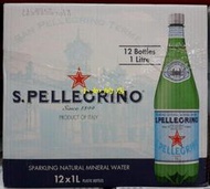 【小如的店】好市多 義大利 SAN PELLEGRINO 聖沛黎洛 氣泡礦泉水(1000ml*12瓶)寶特瓶 56570