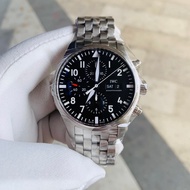 Popular IWC IWC IW Watch Pilot Series Stainless Steel Automatic Mechanical Watch Men's Watch IW37771