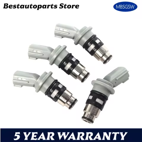4PCS Fuel Injectors Nozzle A46-H02 16600-41B00 A46H02 1660041B00 For Nissan March K11 1.0 1.3 Hatchb