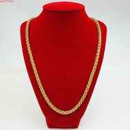 916 gold necklace men's chain original thick gold snake bone necklace hollow Thai chain