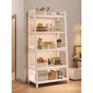 Simple Figure Floor-to-ceiling Iron Art Children's Book Shelf Reading Rack Living Room Wall Storage 